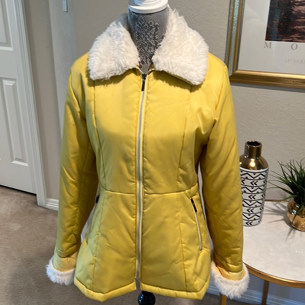 Yellow Puffer Jacket